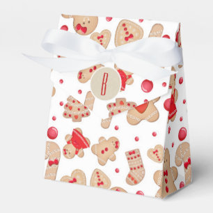 Lebkuchenmann Gebackene Kekse Rustikal Whimsical Geschenkschachtel