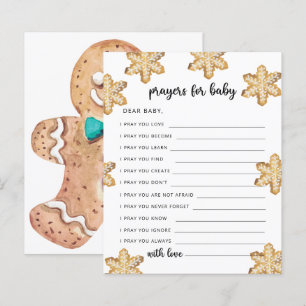 Lebkuchenmann - Gebete für das Baby