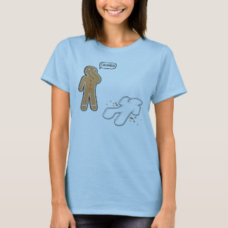 Lebkuchenmann ironischer Tatort 'KRUMEN T-Shirt