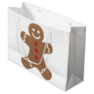 Lebkuchenmann Kinder, Süßigkeiten, Kekse, Spaß! Sü Große Geschenktüte