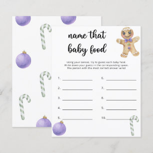 Lebkuchenmann - Name für Babynahrung