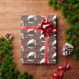 Lebkuchenmann-Pfefferminz Geschenkpapier