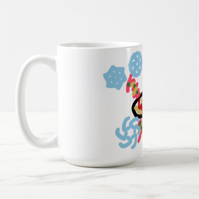 Lebkuchenmann-Tanz Kaffeetasse (Links)