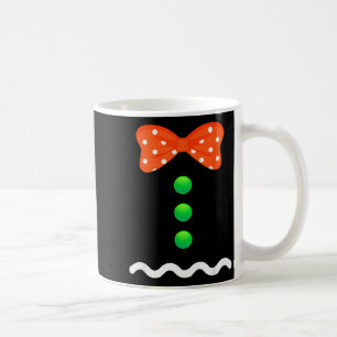 Lebkuchenmann-Weihnachtskostüm für Kinder & A Kaffeetasse