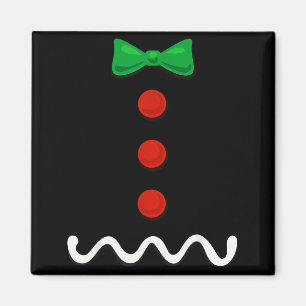 Lebkuchenmann-Weihnachtskostüm Magnet