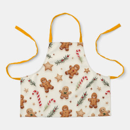 Lebkuchenmänner, Weihnachten, Autorin Natasha Us   Schürze