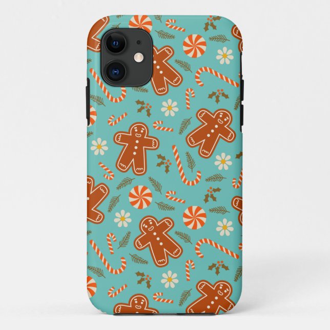 Lebkuchenmuster Case-Mate iPhone Hülle (Rückseite)