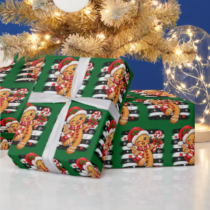 Lebkuchenplätzchen Geschenkpapier