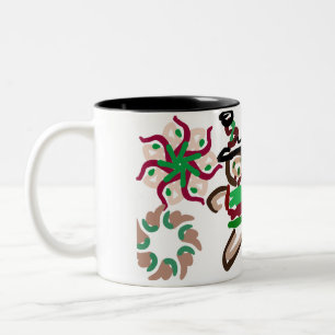 Lebkuchermann Freude Zweifarbige Tasse