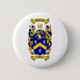 LEBLANC FAMILIENWAPPEN - LEBLANC WAPPEN BUTTON