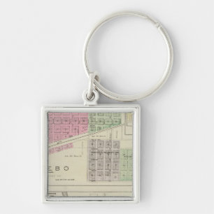 Lebo, LeRoy und Strawn, Kansas Schlüsselanhänger