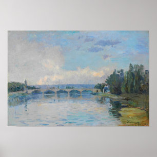 Lebourg - Die Brücke des Laffittes-Hauses Poster