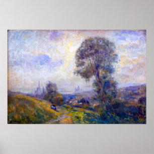 Lebourg - Mont Gargan Rouen Poster