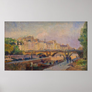 Lebourg - Paris Der Pont Neuf Poster