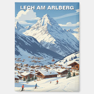 Lech am Arlberg Austria Travel Magnet