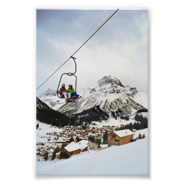 Lech am Arlberg Österreich Alpen Österreich Fotodruck