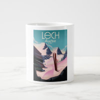 Lech Austria Ski Poster.