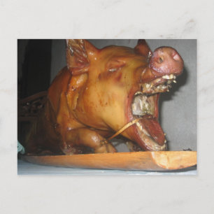 Lechon Postkarte