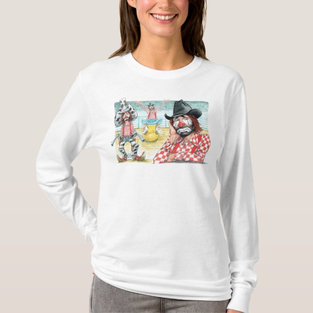 LECILE Women's Basic Long Sleeve T - Shirt (Vorderseite)