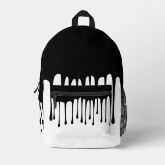 Leck der Tinte Bedruckter Rucksack