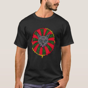 Leck es psychedelische Katze Gromit T-Shirt