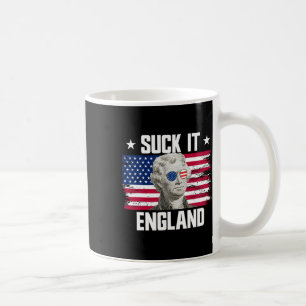 Leck mich England Thomas Jefferson 4. Juli Kaffeetasse