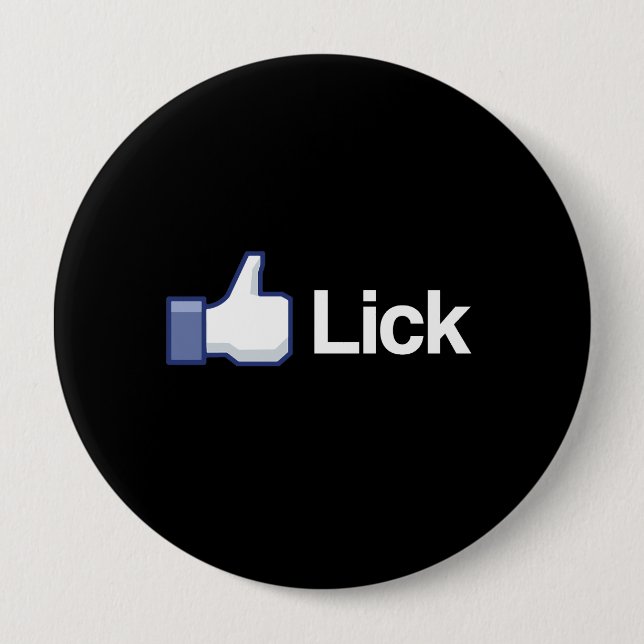 LECKEN MAG BUTTON (Vorderseite)