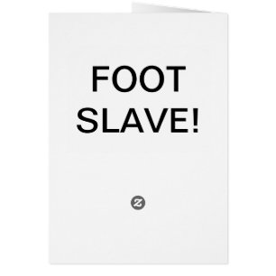 LECKEN SIE DEN SCHMUTZ WEG VON MEINEN FÜSSEN