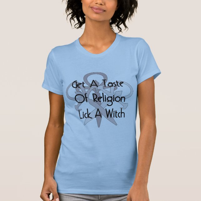 Lecken Sie eine Hexe T-Shirt (Vorderseite)