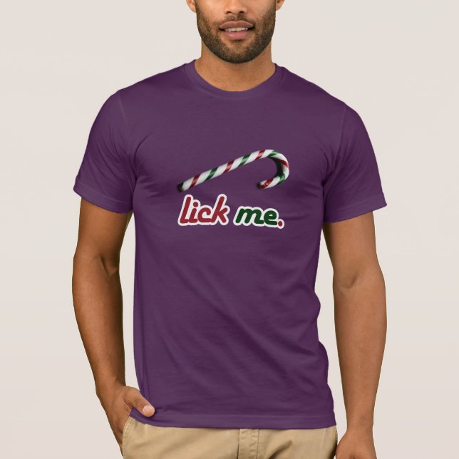 LECKEN SIE MICH ZUCKERSTANGE - .PNG T-Shirt (Vorderseite)