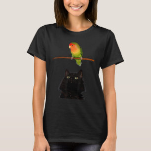 Lecker Essen ist angekommen Katze schaut einen Pap T-Shirt
