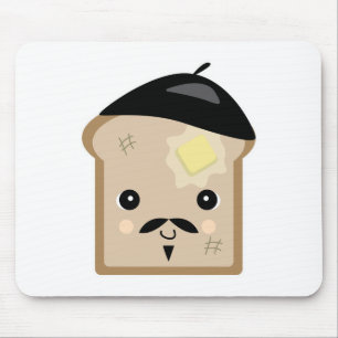 lecker französischer toast mousepad