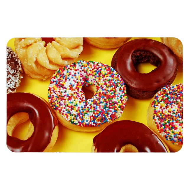 Lecker frischer Donuts Magnet (Horizontal)