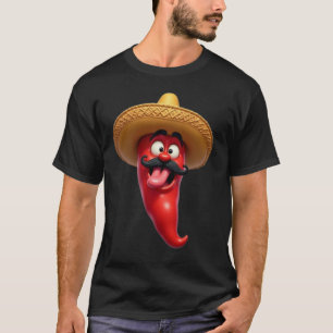 Lecker Hot Red Chili Pepper T-Shirt