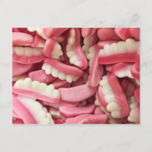 Lecker Kaugummi Postkarte