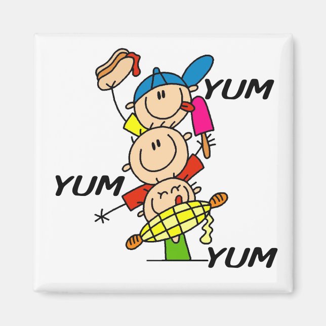 Lecker Lecker Sommer Magnet (Vorne)