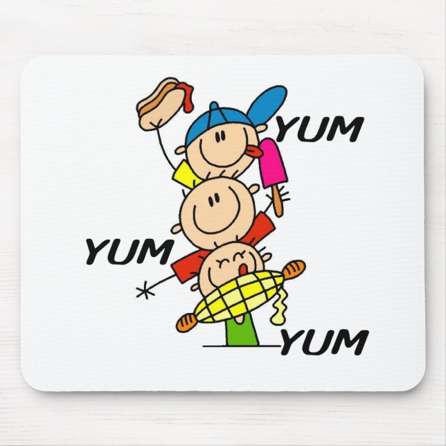 Lecker Lecker Sommer Mousepad (Vorne)