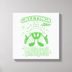 Lecker Retro MARVIN THE MARTIAN™ Leinwanddruck