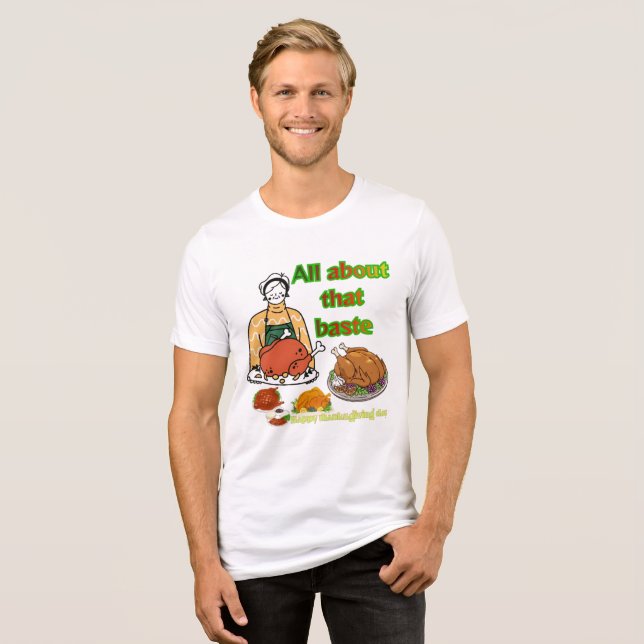 Leckere Baste Tri-Blend Shirt (Vorderseite voll)