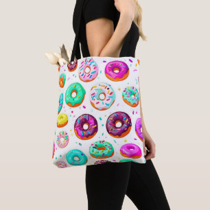 Leckere Creme-Donuts Muster