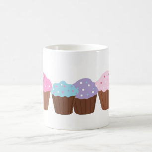 Leckere Cupcakes Kaffeetasse