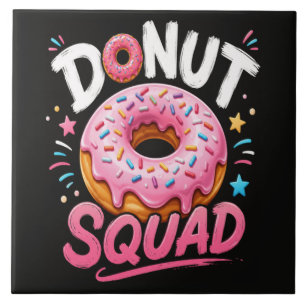 Leckere Donut-Güte Lustig Fliese