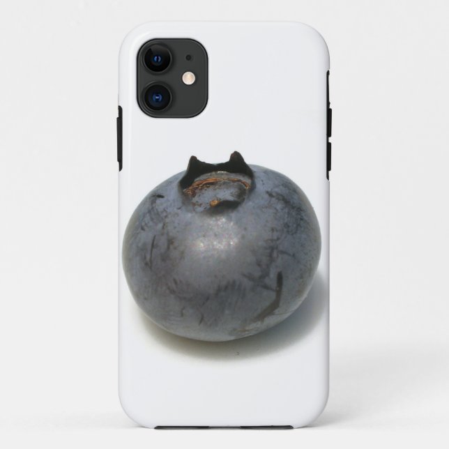 Leckere einzelne Blaubeere Case-Mate iPhone Hülle (Rückseite)