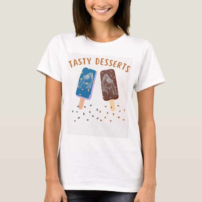 Leckere Fischköstlichkeiten T-Shirt (Vorderseite)