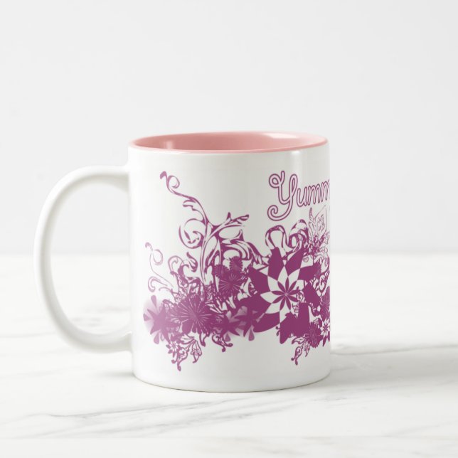 Leckere Mama Zweifarbige Tasse (Links)