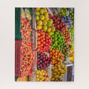 Leckere Obststand-Auswahl Puzzle