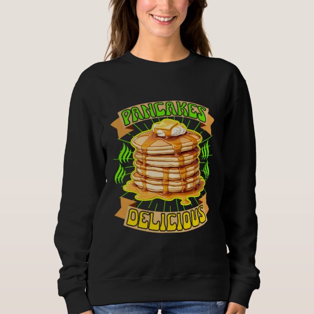 leckere Pfannkuchen Sweatshirt (Vorderseite)