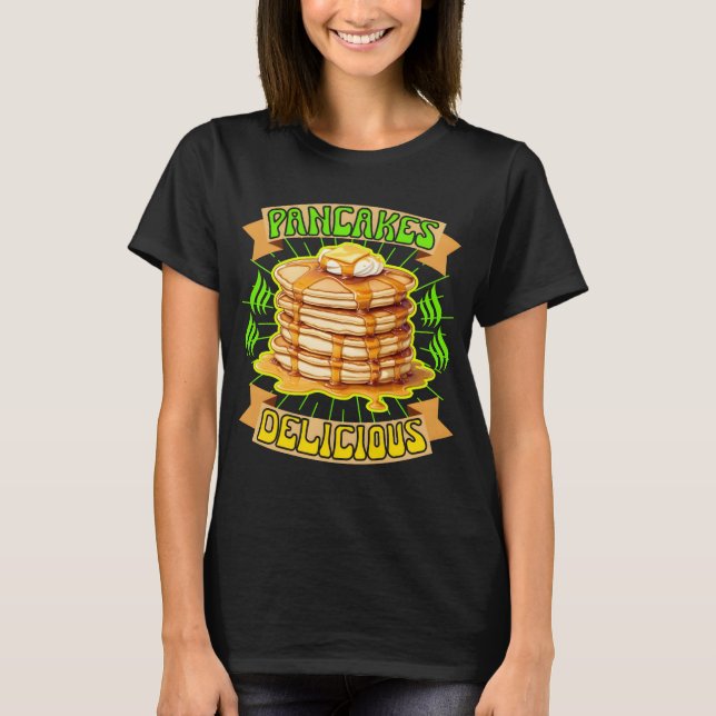 leckere Pfannkuchen T-Shirt (Vorderseite)