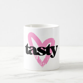 Leckere Pink Heart 2000er Tasse