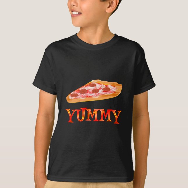 Leckere Pizza T-Shirt (Vorderseite)